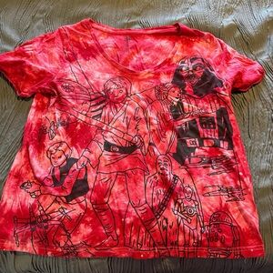 Disney Red Star Wars Graphic Tee